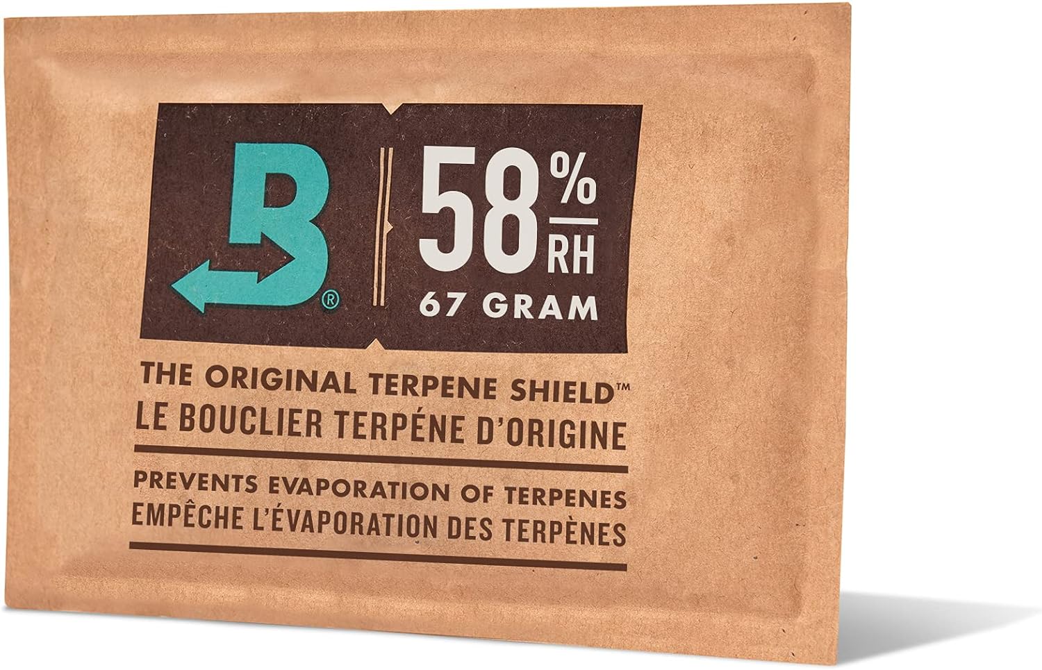 BOVEDA | Contrôle d'humidité à 2 voies à 58 % d'humidité relative