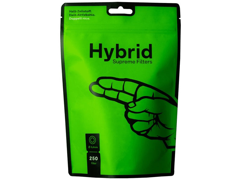 HYBRID® | Aktivkohlefilter - Supreme Ø6,4mm (250stk.)