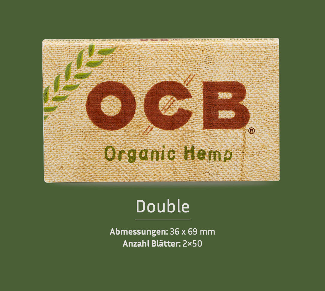 OCB® | Heftchen - Organic Hemp (Vegan)