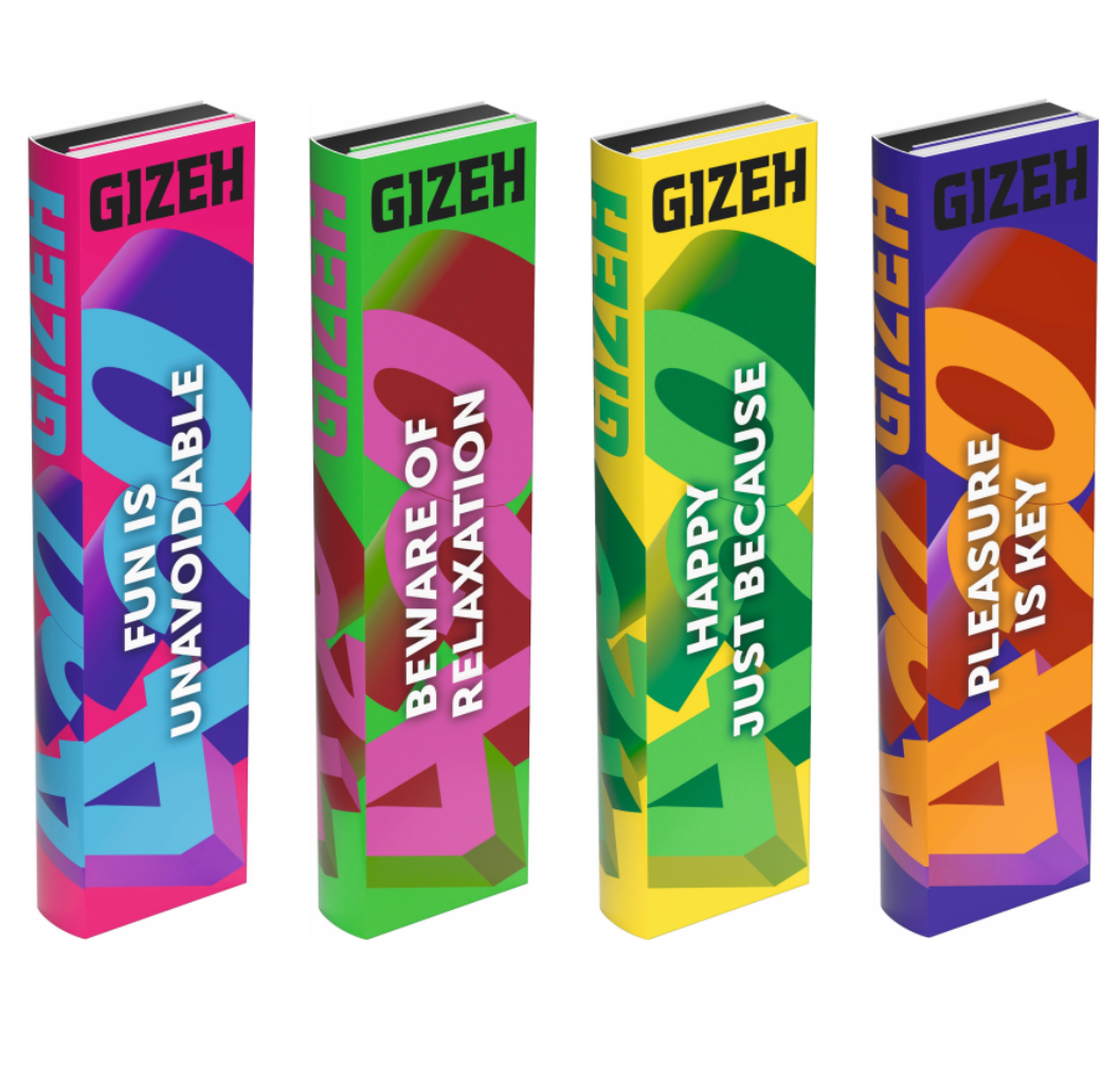 GIZEH® | Livret - Édition Limitée '420' (pack de 4)