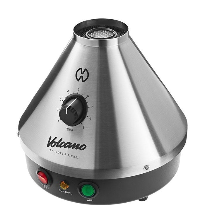 Storz & Bickel Volcano Classic Silber Seitenansicht