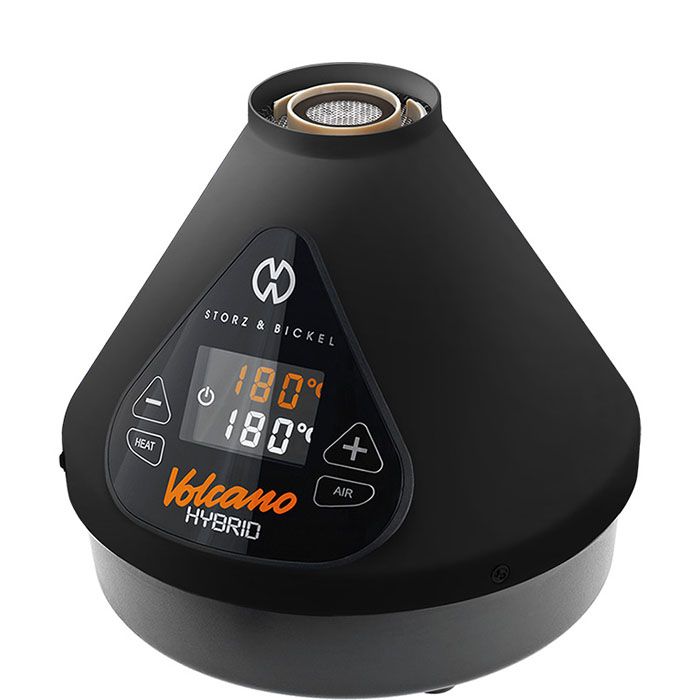 Storz & Bickel Volcano Hybrid in Onyx - Seitenansicht