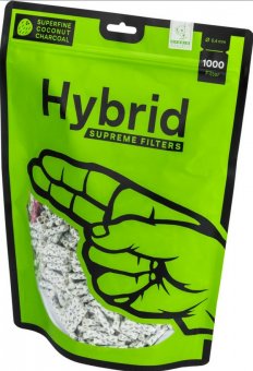 HYBRID® | Activated carbon filter - Supreme Ø6.4mm (1000 pieces)