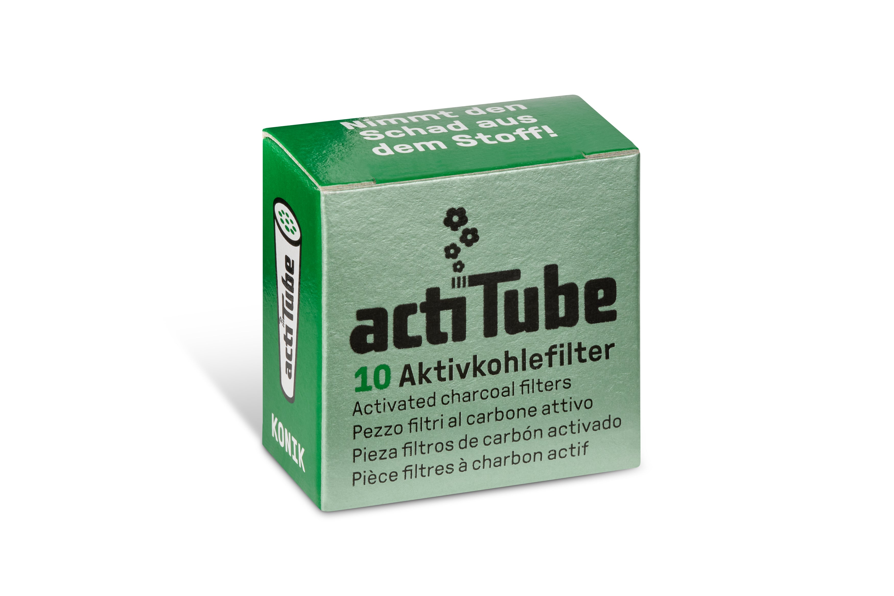 ActiTube® | Filtre à charbon actif - Ø 6mm - Konik