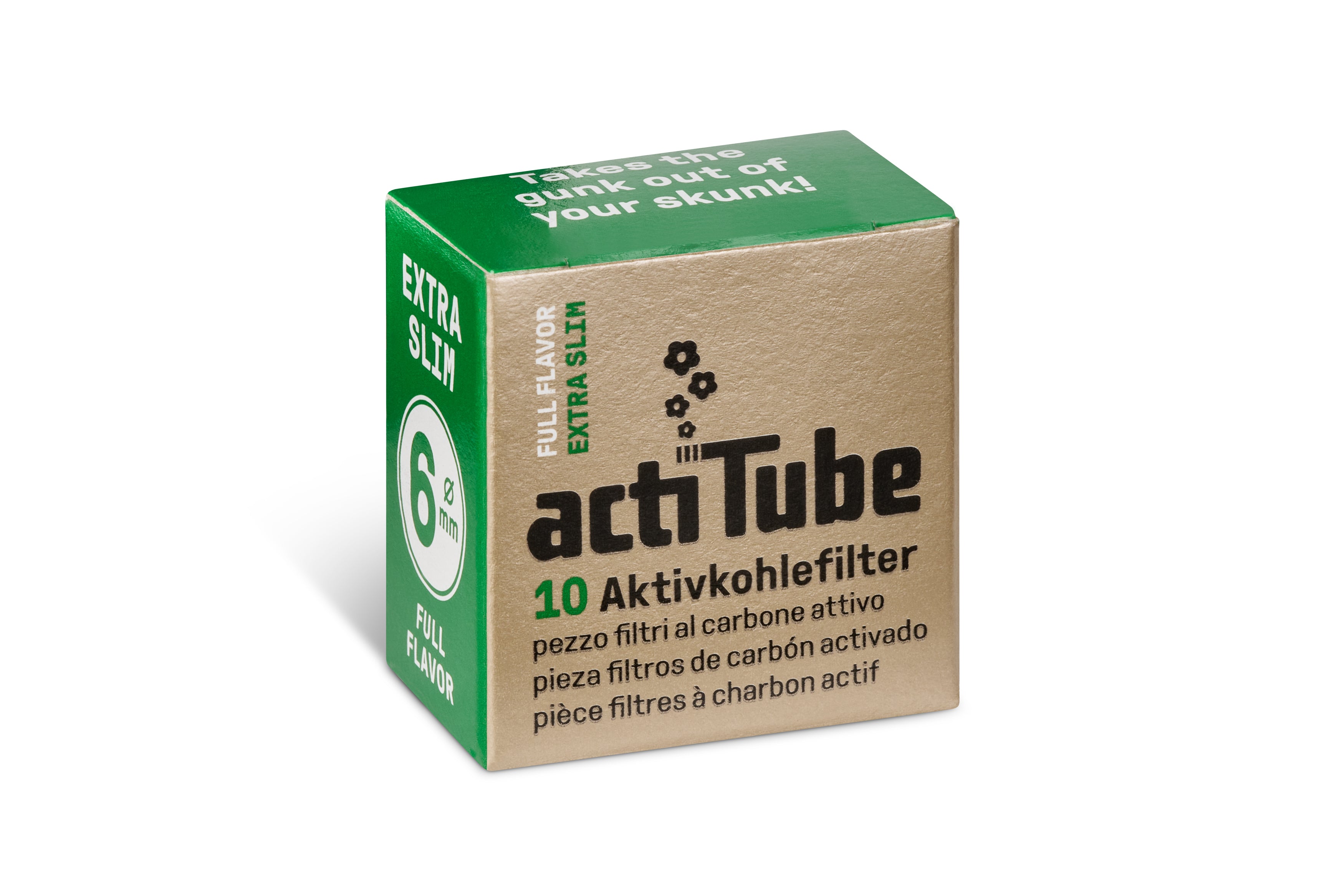 ActiTube® | Aktivkohlefilter - Ø 6mm (10stk.)