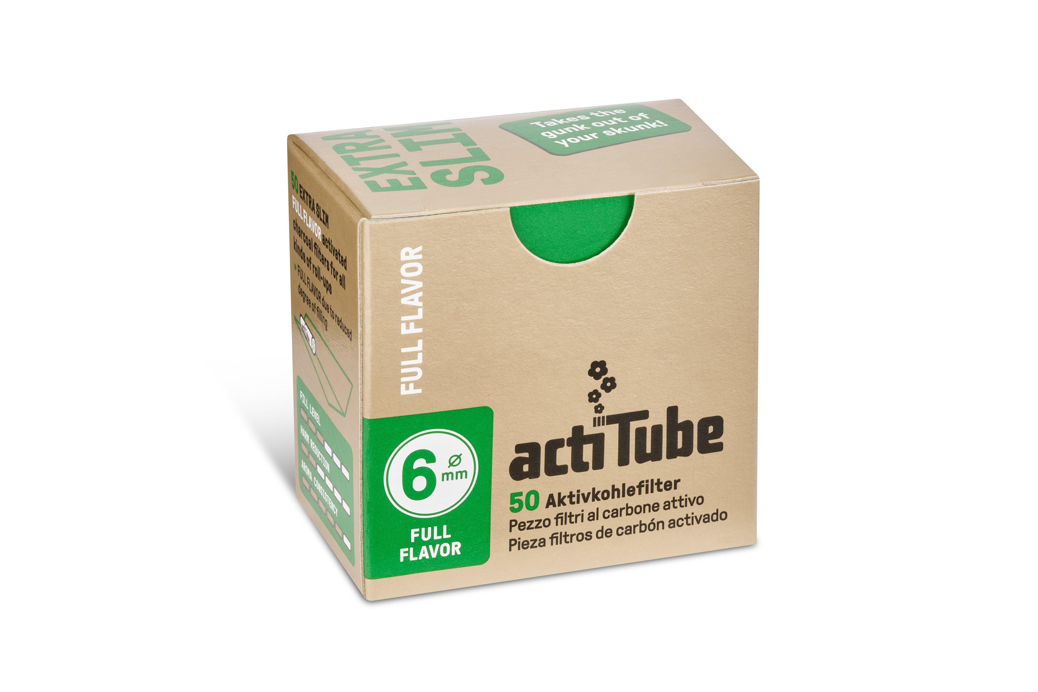 ActiTube® | Activated carbon filter - Ø 6mm (50 pcs.) 