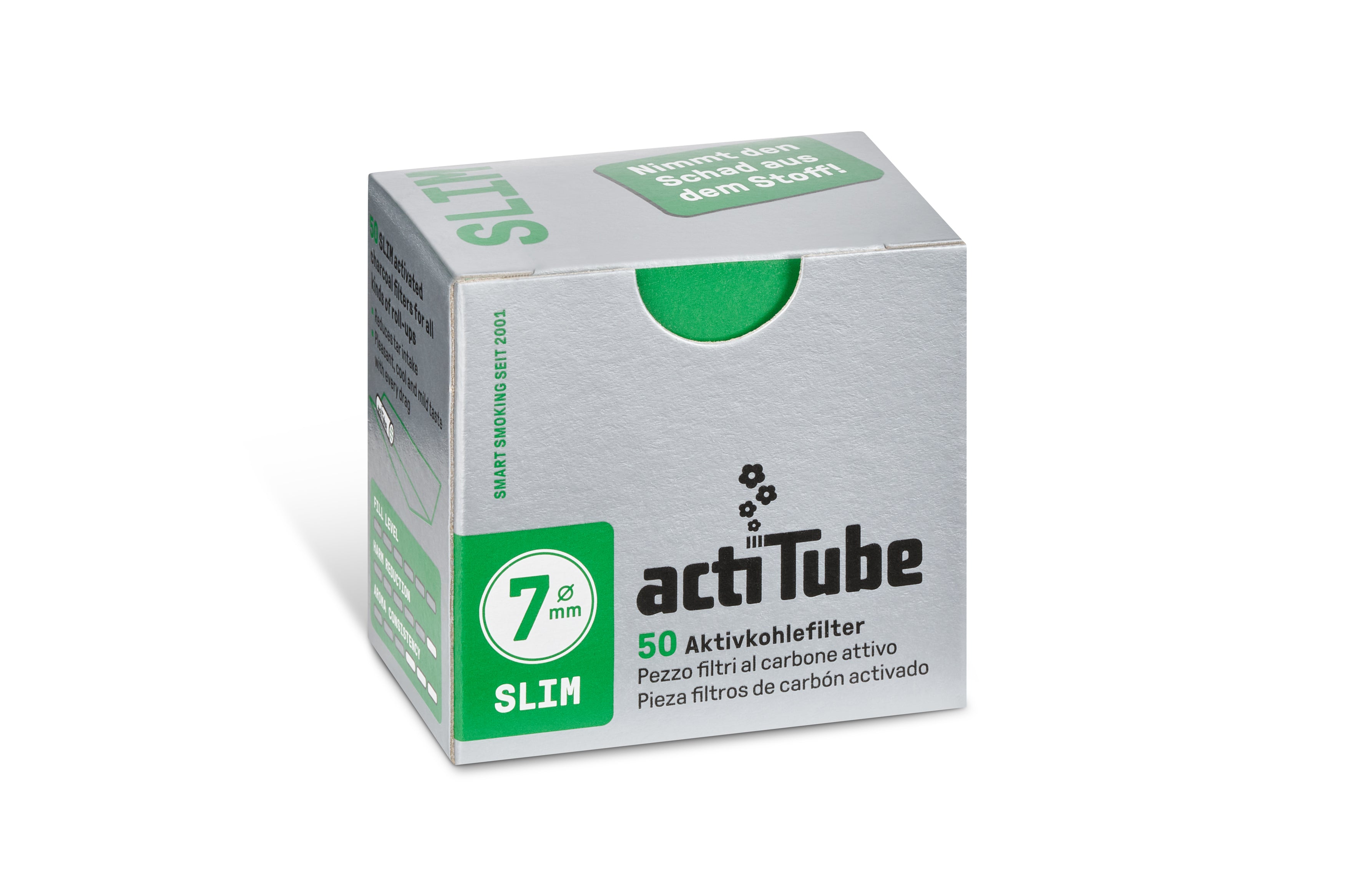 ActiTube® | Filtre à charbon actif - Ø 7mm (10pcs.) 